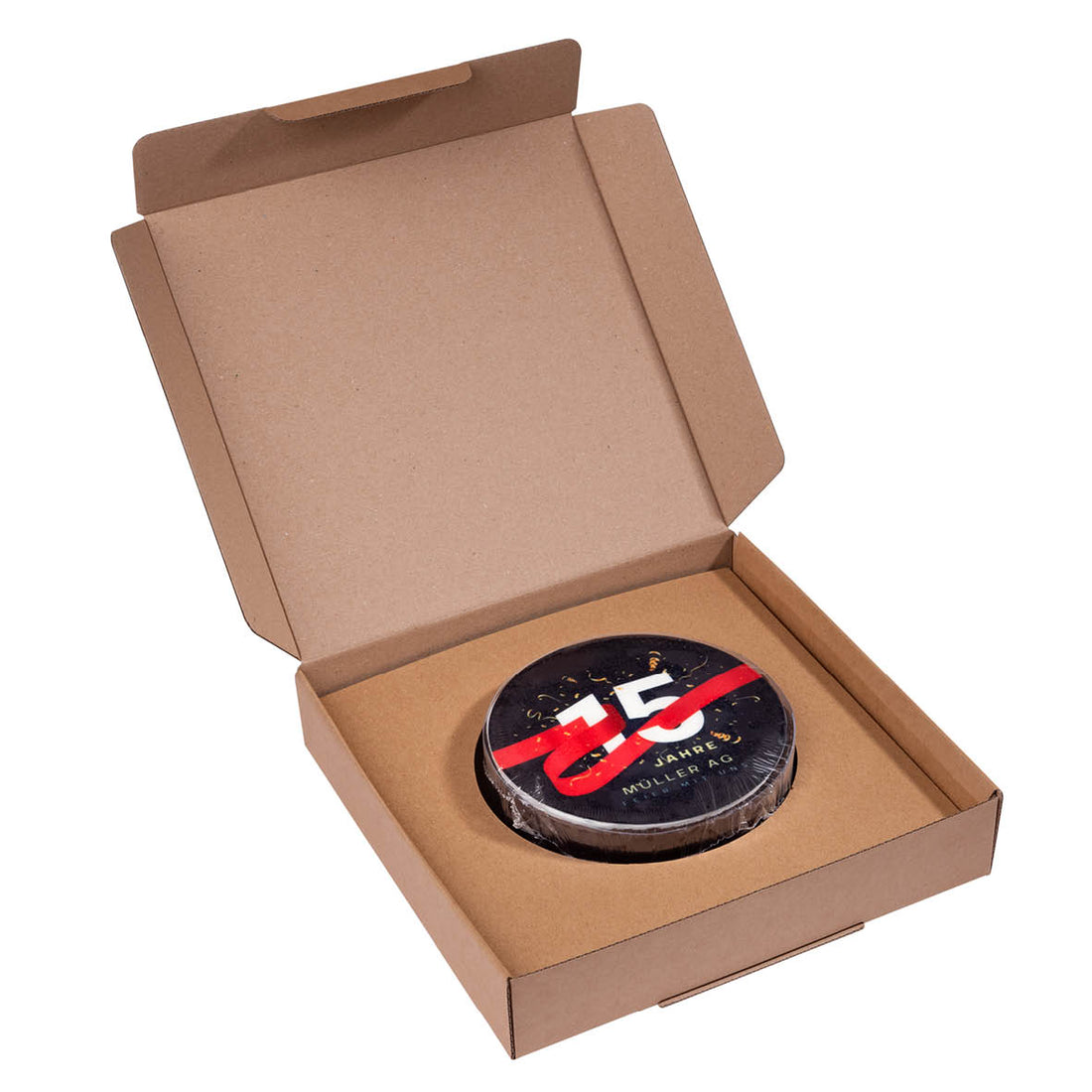 RUNDE DESIGN-TORTE IN MAILINGBOX