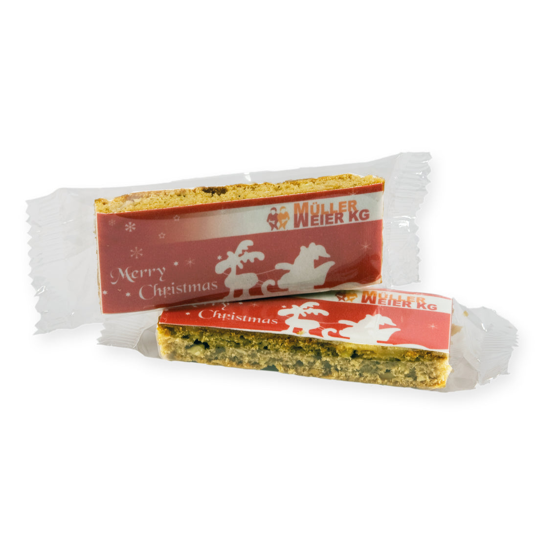 Lebkuchenriegel im Flowpack