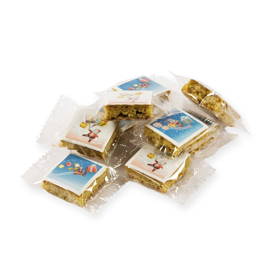 Mini-Lebkuchen im Flowpack